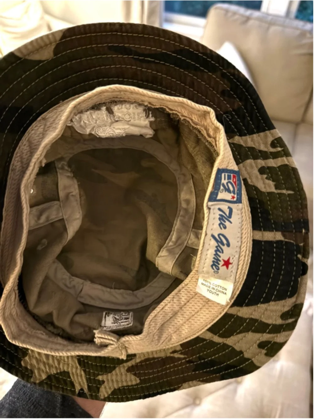 Youth Flying Point Surf and Sport The Game Camo Bucket Hat One Size